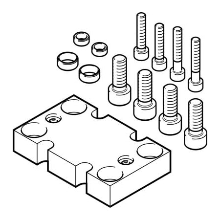 Festo Adapter Kit DHAA-G-H2-25-B11-40 DHAA-G-H2-25-B11-40